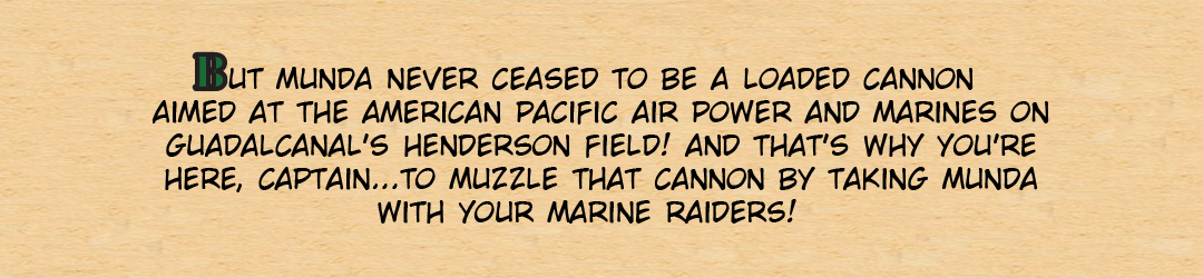 Marine Raid on Munda 4 panel 2